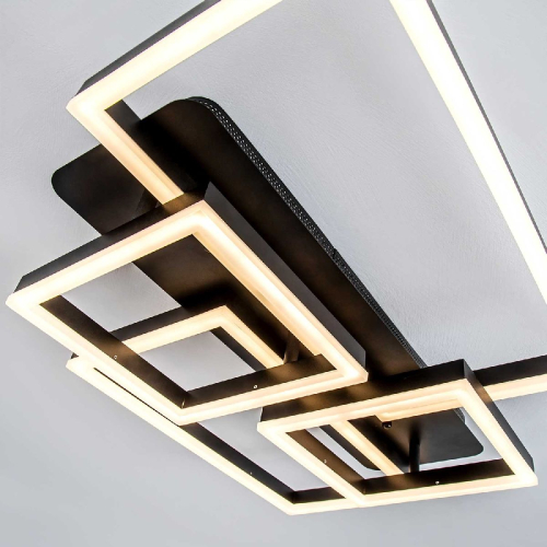 Потолочная люстра LED4U L11045-4 BK изображение в интернет-магазине Cramer Light фото 5