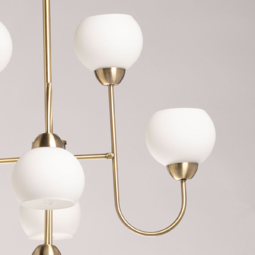 Люстра на штанге De Markt Оливия 306016208 изображение в интернет-магазине Cramer Light фото 5