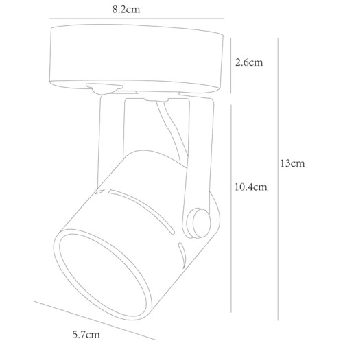 Спот Arte Lamp Mizar A1311AP-1BK изображение в интернет-магазине Cramer Light фото 2