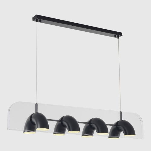 Подвесной светильник Crystal Lux ELEMENT SP48W LED BLACK изображение в интернет-магазине Cramer Light