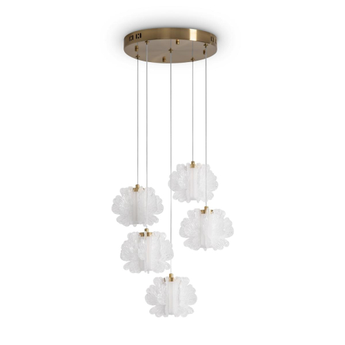 Подвесной светильник Freya Flower FR5579PL-L40BS изображение в интернет-магазине Cramer Light фото 6
