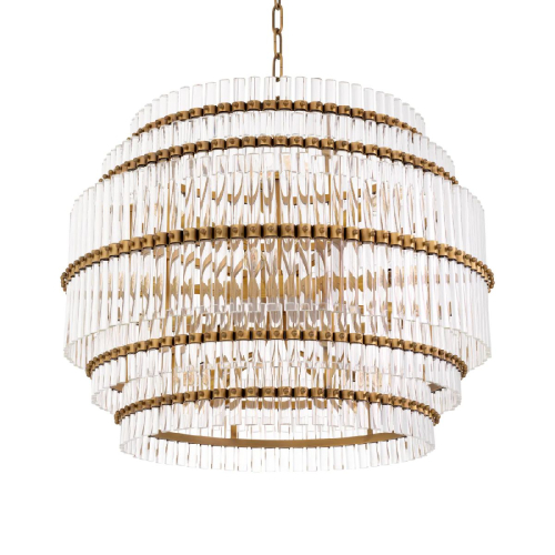 Подвесная люстра DeLight Collection Scottsdale KR1568P-9 bronze изображение в интернет-магазине Cramer Light