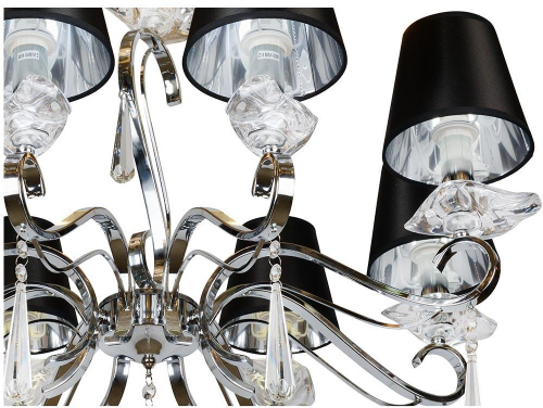 Подвесная люстра iLamp Stella RM1684/8CR изображение в интернет-магазине Cramer Light фото 4
