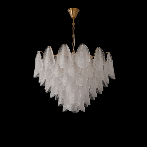 Подвесная люстра Crystal Lux EMILIA SP12 BRASS изображение в интернет-магазине Cramer Light фото 4