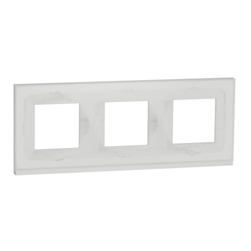 Рамка 3-постовая Schneider Electric Unica New NU600685 дополнительное фото
