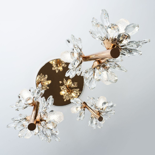 Подвесная люстра Modelux ML.1855.9 GD изображение в интернет-магазине Cramer Light фото 3