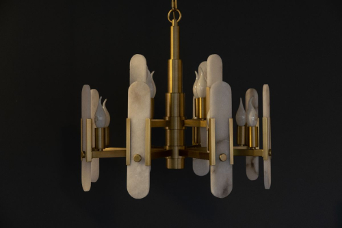 Подвесная люстра Milosh Tendence Madison 0879CL-12AB изображение в интернет-магазине Cramer Light фото 2