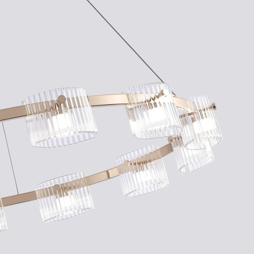 Подвесная люстра Favourite Ori 4248-12P изображение в интернет-магазине Cramer Light фото 3