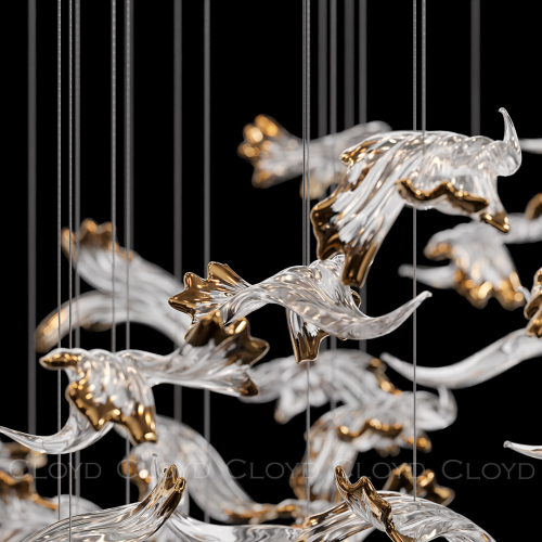 Каскадная люстра Cloyd Aeria 60003 изображение в интернет-магазине Cramer Light фото 3