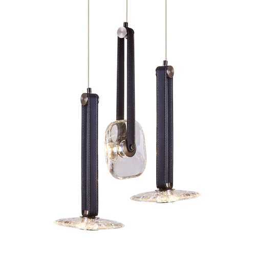 Подвесной светильник Delight Collection OD2553-3 black/clear изображение в интернет-магазине Cramer Light