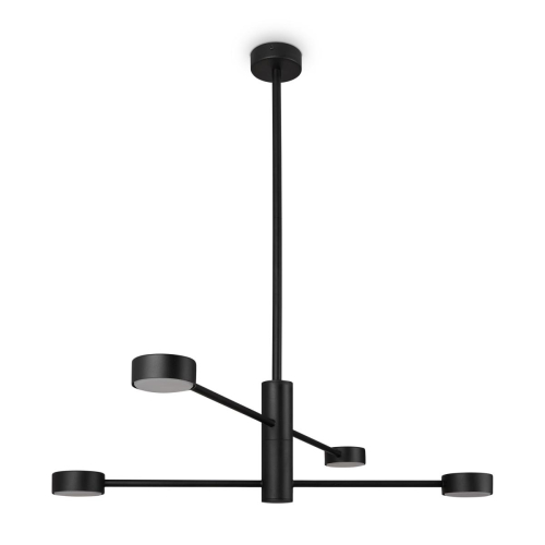 Люстра на штанге Freya Tactic FR5363CL-04B изображение в интернет-магазине Cramer Light фото 3