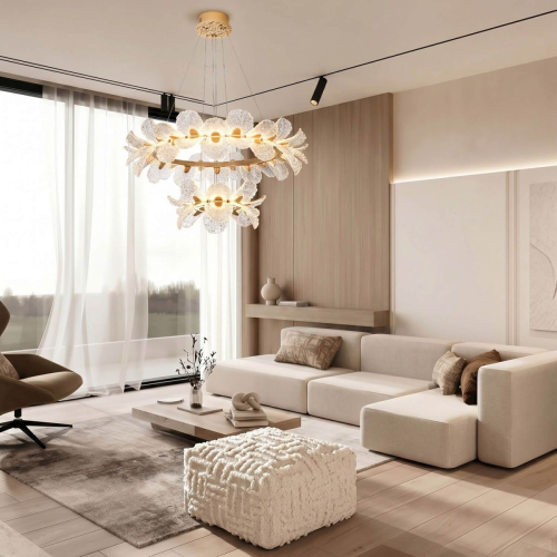 Подвесная люстра Modelight MDL.89092.1000.500HC GD изображение в интернет-магазине Cramer Light фото 2
