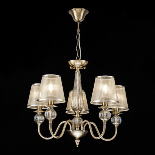 Подвесная люстра Freya Inessa FR2685PL-05BZ изображение в интернет-магазине Cramer Light фото 4