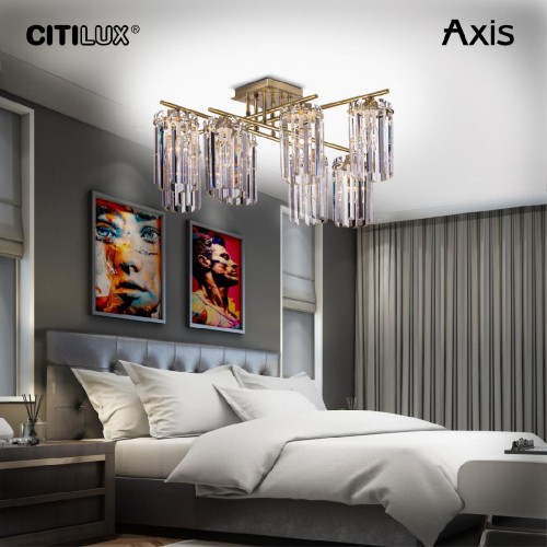 Потолочная люстра Citilux Axis CL313283 изображение в интернет-магазине Cramer Light фото 4