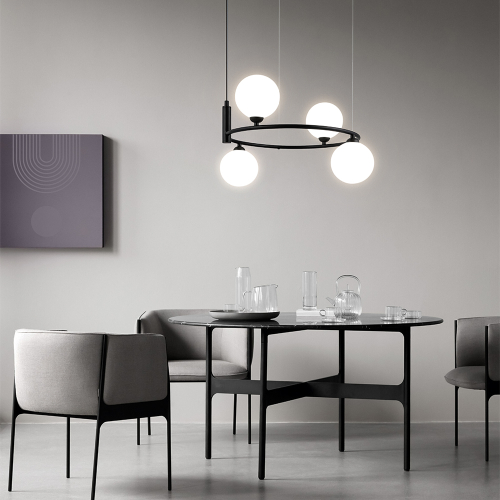 Подвесная люстра Maytoni Ring MOD013PL-04B изображение в интернет-магазине Cramer Light фото 4