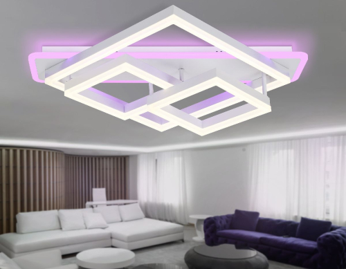 Потолочная люстра Ambrella Light Acrylica Disk FA8531 изображение в интернет-магазине Cramer Light фото 8