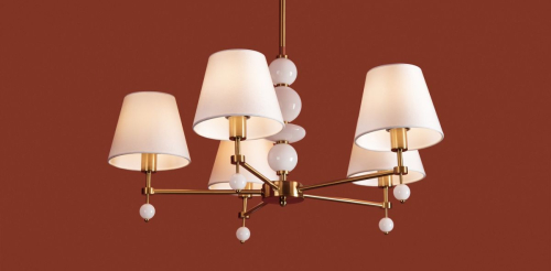Люстра на штанге Freya Lucente FR2064PL-05BS изображение в интернет-магазине Cramer Light фото 14