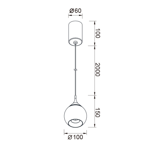 Подвесной светильник Mantra Drop 8891 изображение в интернет-магазине Cramer Light фото 3