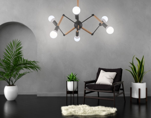 Люстра на штанге Ambrella Light Loft TR80488 изображение в интернет-магазине Cramer Light фото 7