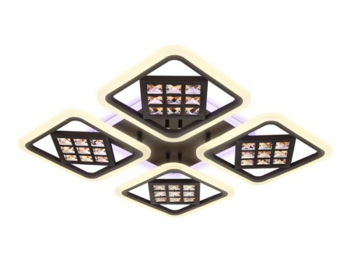 Потолочная светодиодная люстра Ambrella Light Acrylica Ice FA287 изображение в интернет-магазине Cramer Light