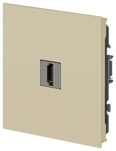 Розетка Эра Arktik 16-3114-04 HDMI шампань Б0070507 дополнительное фото фото 2
