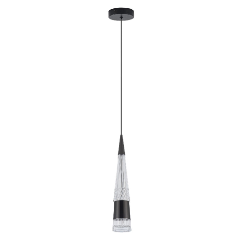 Подвесной светильник LED4U L7122-1 CR-BK изображение в интернет-магазине Cramer Light