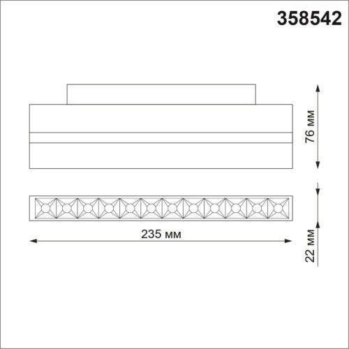 Трековый светильник Novotech Flum 358542 изображение в интернет-магазине Cramer Light фото 3