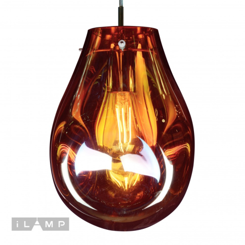 Подвесной светильник iLamp Pear 8827/1P BR изображение в интернет-магазине Cramer Light фото 2