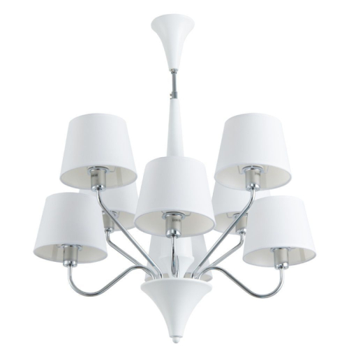 Подвесная люстра Arte Lamp A1528LM-8WH изображение в интернет-магазине Cramer Light