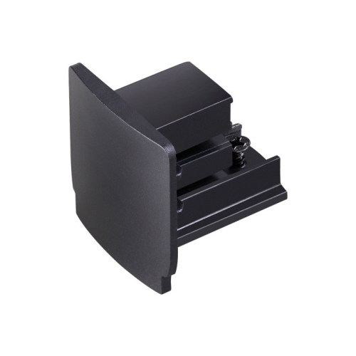 Заглушка Novotech track black 3phase 135045 изображение в интернет-магазине Cramer Light