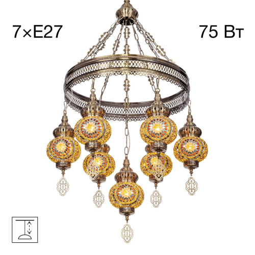 Подвесная люстра Citilux Каир CL419165 изображение в интернет-магазине Cramer Light фото 11