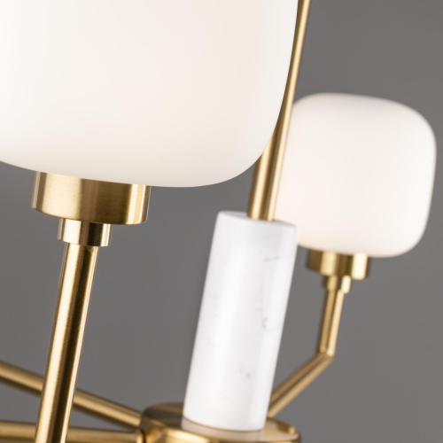 Люстра на штанге Freya Tender FR5373CL-06BS изображение в интернет-магазине Cramer Light фото 4