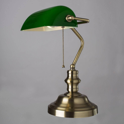 Настольная лампа Arte Lamp Banker A2492LT-1AB изображение в интернет-магазине Cramer Light фото 4