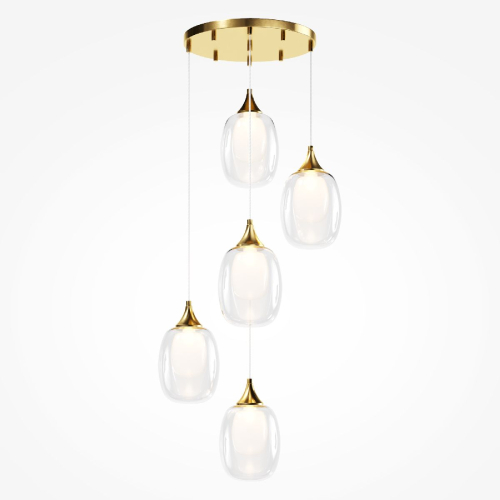 Каскадная люстра Maytoni Aura MOD016PL-05BS изображение в интернет-магазине Cramer Light фото 4