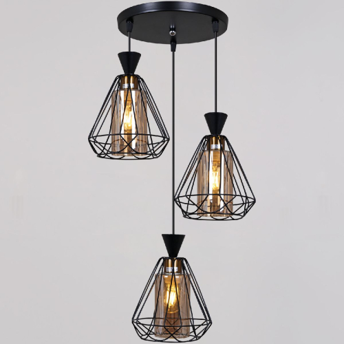Подвесной светильник Reluce 03460-0.9-03 BK изображение в интернет-магазине Cramer Light