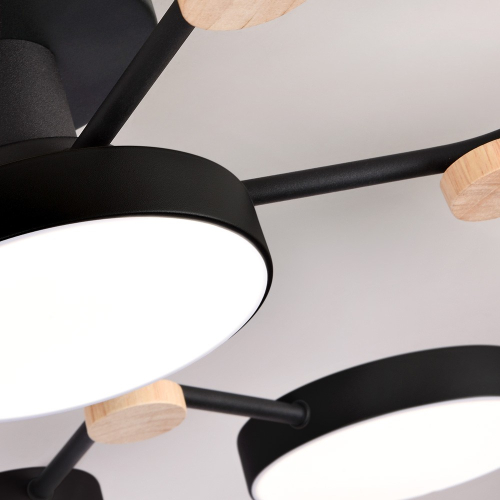 Потолочная люстра LED4U L3201-780 BK изображение в интернет-магазине Cramer Light фото 5