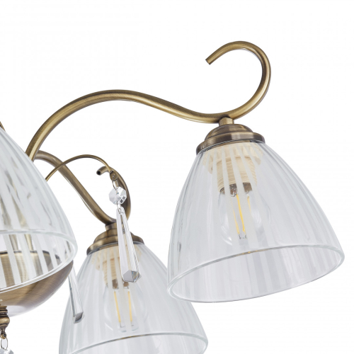 Подвесная люстра Arte Milano Amalfi 338656/5 AB изображение в интернет-магазине Cramer Light фото 7