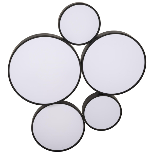 Потолочный светильник Loft IT Drum 10218 Black изображение в интернет-магазине Cramer Light фото 4