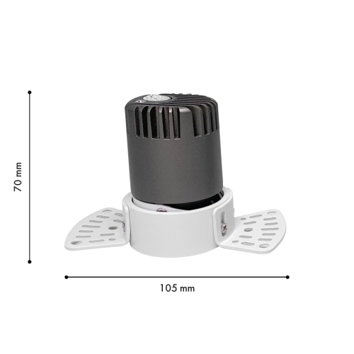 Встраиваемый светильник Favourite Mortise 4418-1C изображение в интернет-магазине Cramer Light фото 2