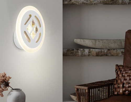 Настенный светодиодный светильник Ambrella Light Acrylica Ice FA2955 изображение в интернет-магазине Cramer Light фото 5