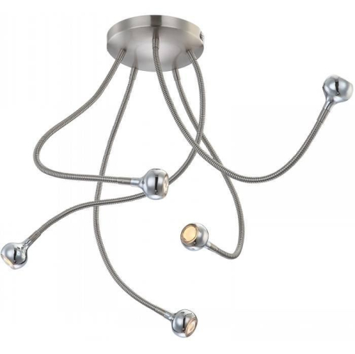 Потолочная люстра Globo Serpent 24109-5D изображение в интернет-магазине Cramer Light фото 2