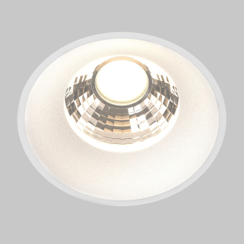 Встраиваемый светильник Maytoni Round DL058-12W3K-TRS-W изображение в интернет-магазине Cramer Light фото 5