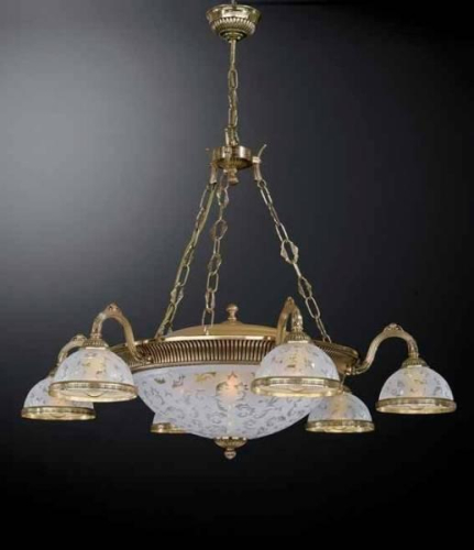 Подвесная люстра Reccagni Angelo L 6302/6+4 изображение в интернет-магазине Cramer Light