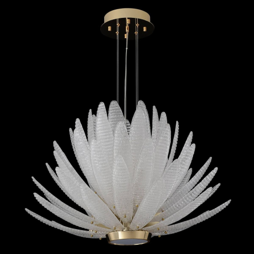 Подвесная люстра Crystal Lux ARTICHOKE SP8+1 GOLD изображение в интернет-магазине Cramer Light фото 7