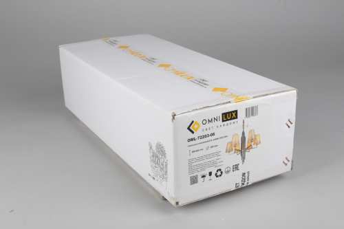 Подвесная люстра Omnilux Porlezza OML-72203-06 изображение в интернет-магазине Cramer Light фото 9