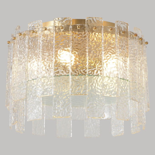 Потолочный светильник Crystal Lux RICARDO PL5 BRASS изображение в интернет-магазине Cramer Light