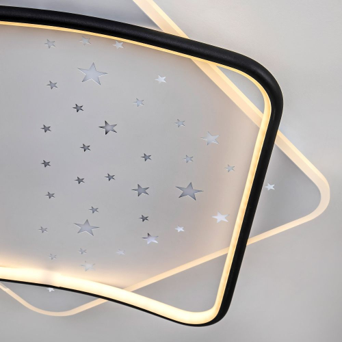 Потолочный светильник LED4U L1037-520 BK изображение в интернет-магазине Cramer Light фото 4