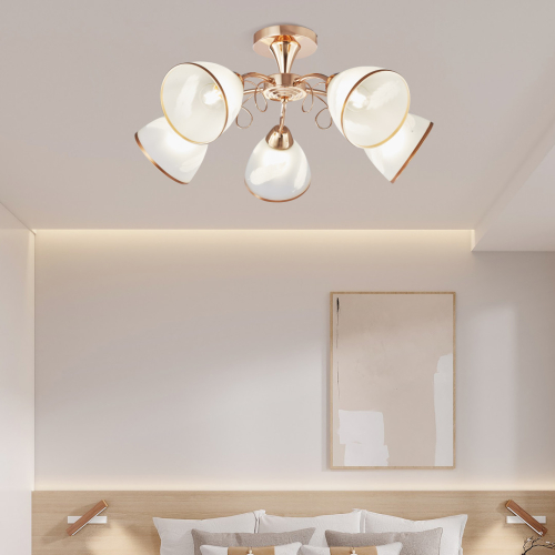Потолочная люстра Arte Milano Napoli 336966/5 FGD изображение в интернет-магазине Cramer Light фото 3