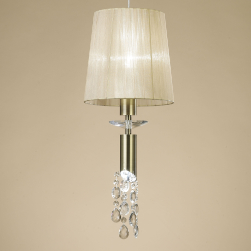 Подвесной светильник Mantra Tiffany Bronze 3881 изображение в интернет-магазине Cramer Light фото 3