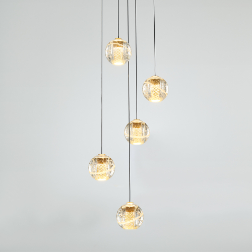 Каскадная люстра DeLight Collection MD22001052-5A gold изображение в интернет-магазине Cramer Light